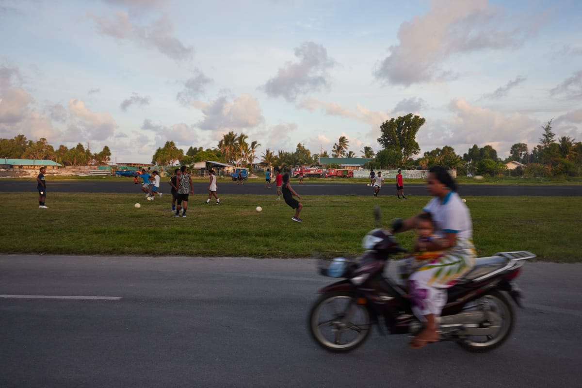 Rejoining the GCF would allow Australia to work from the inside to ensure more global funding for neighbouring Pacific Island countries, such as Tuvalu, which remain amongst the world’s most vulnerable countries to climate change (Samuel Phelps/DFAT)