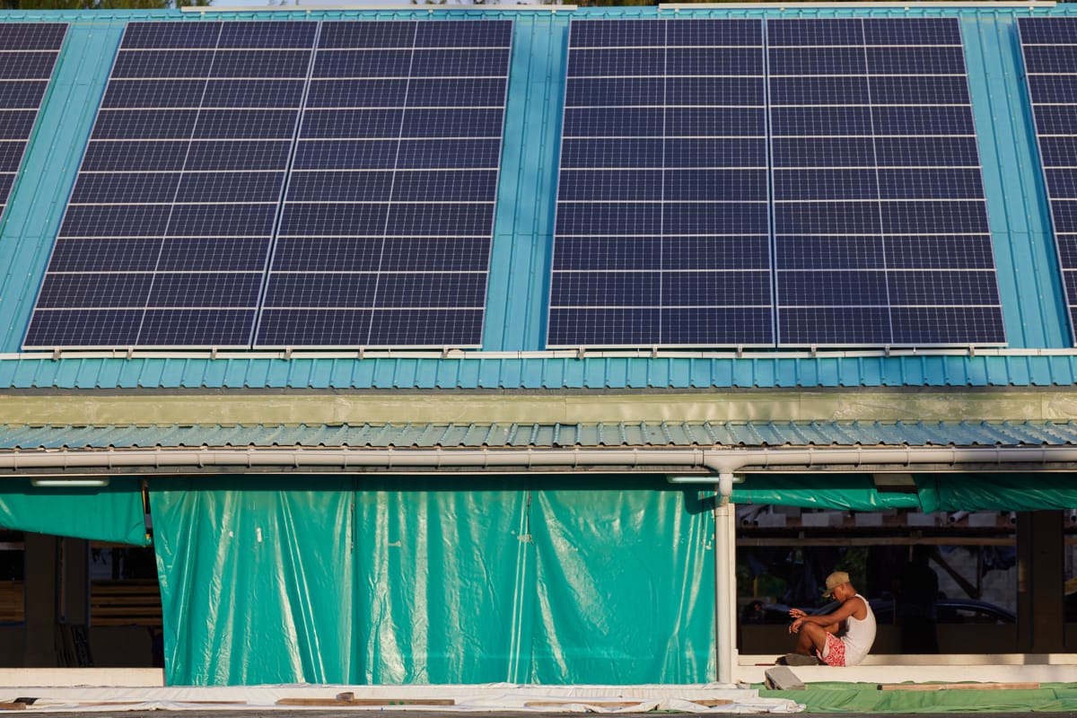 Funafuti, Tuvalu (Samuel Phelps/DFAT)