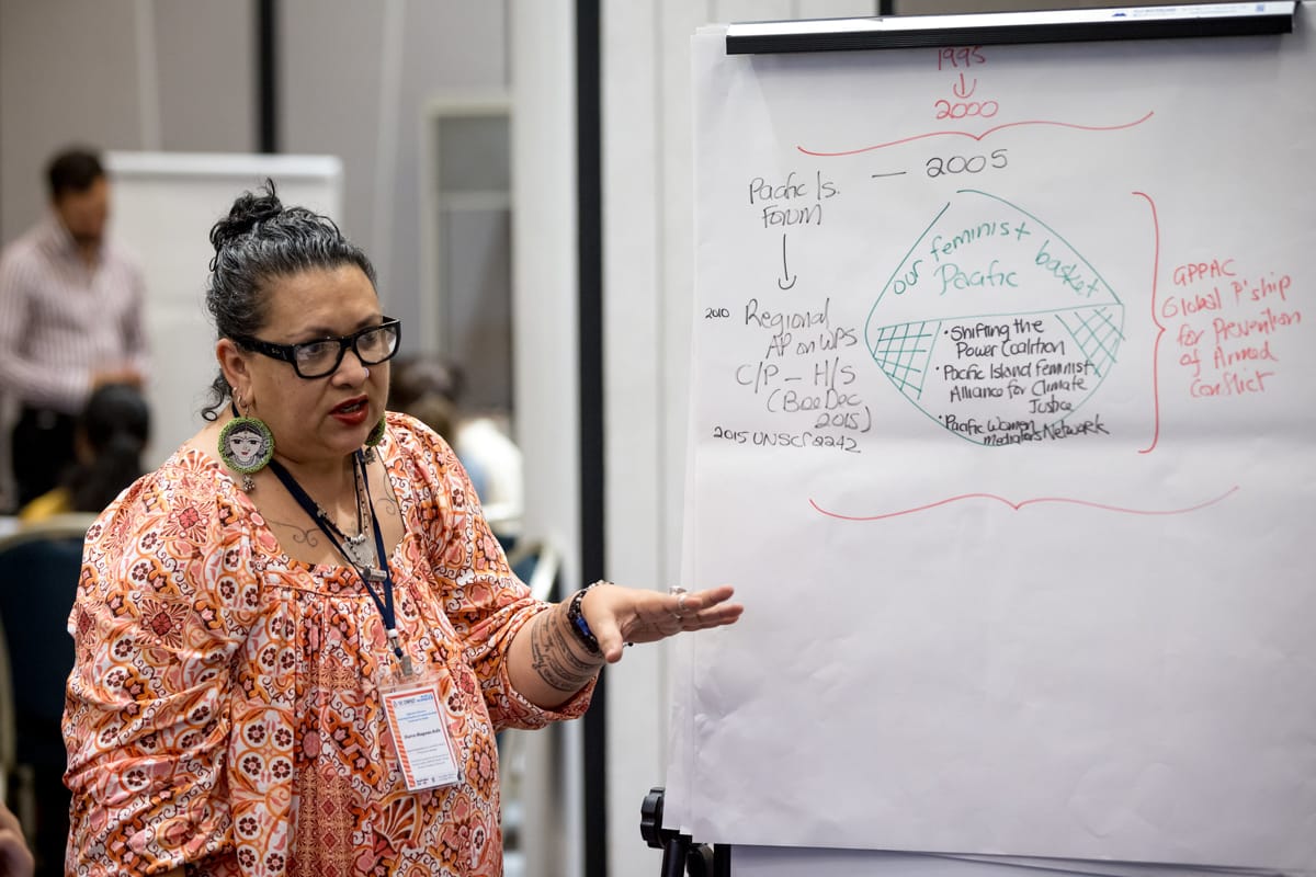 Delegates participating in the UN Women conference in Bangkok, Thailand in August this year (UN Women Asia and the Pacific)