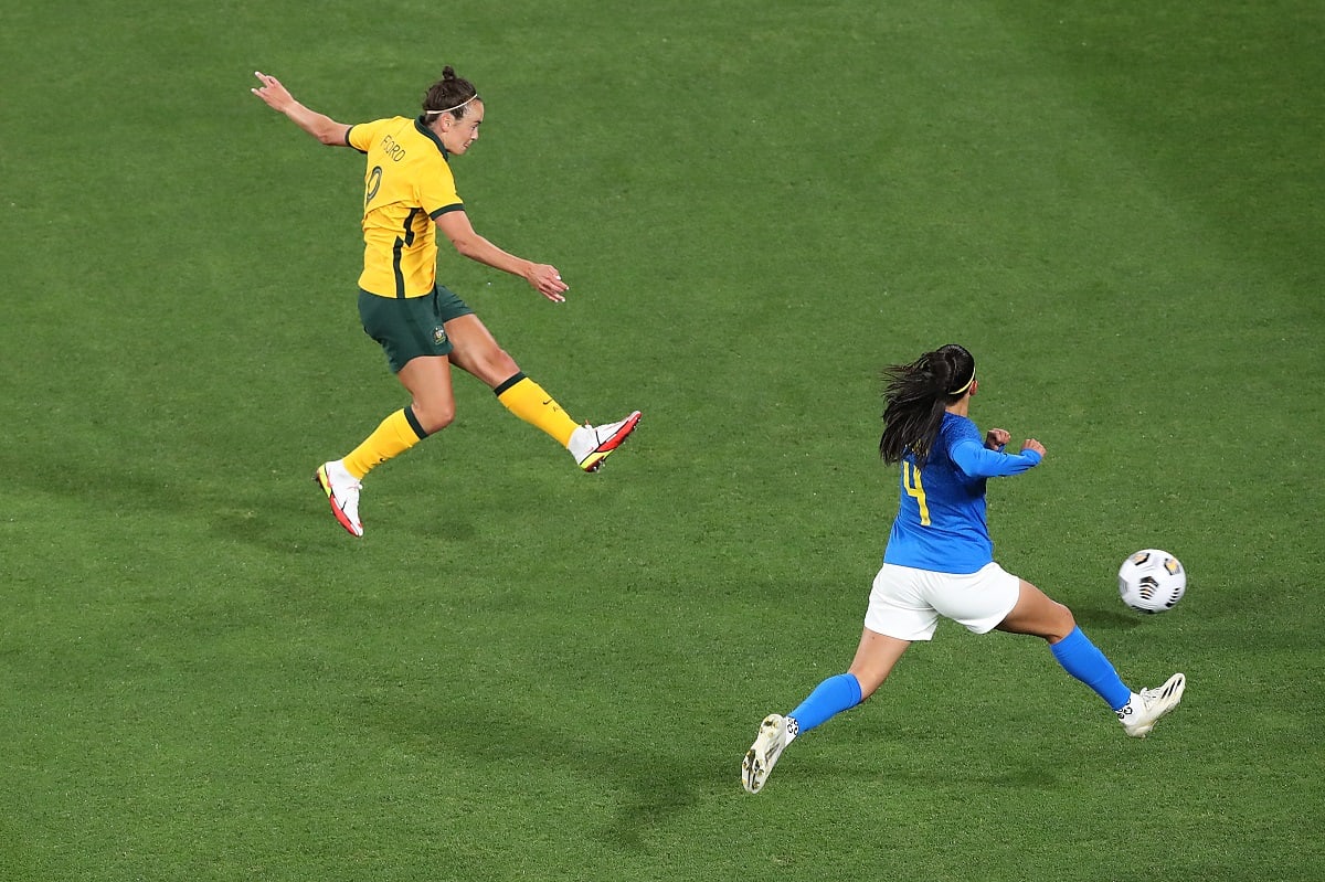 Brazil vs Australia football