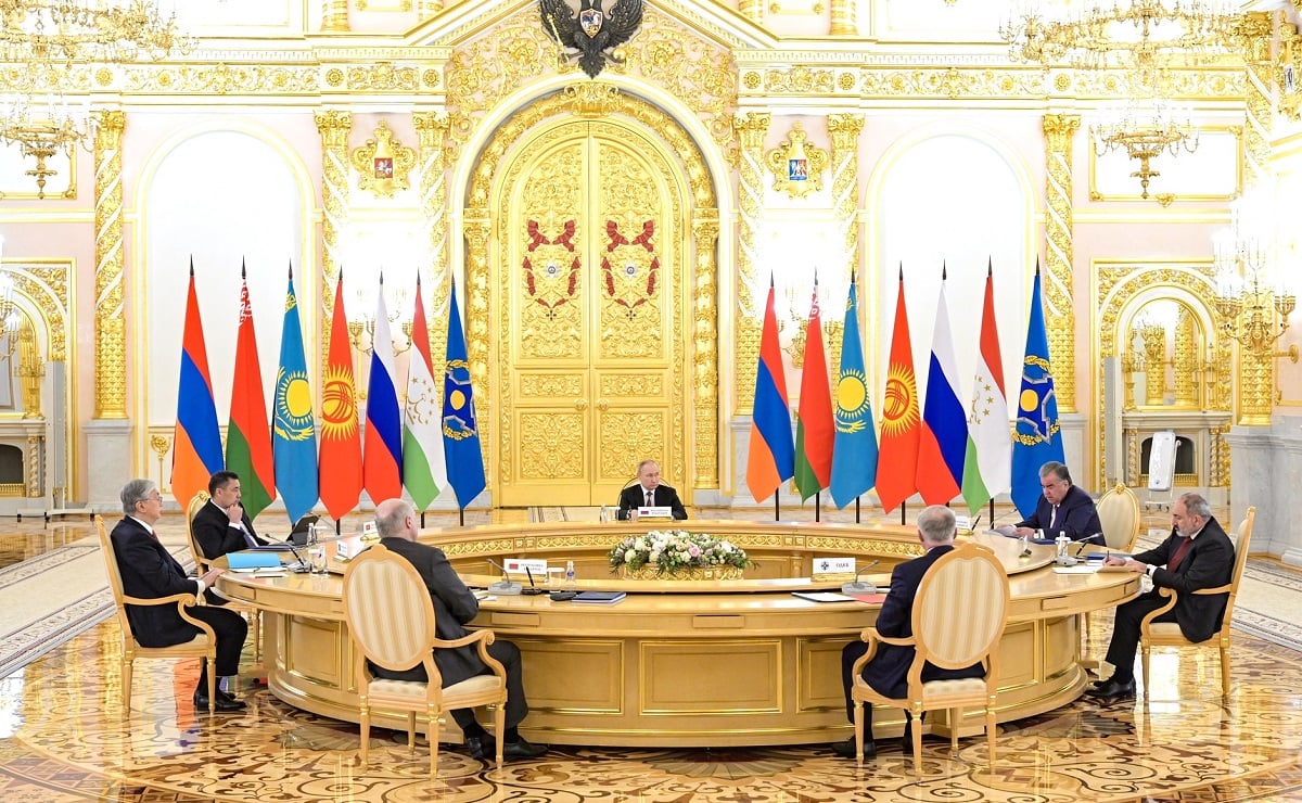 CSTO meeting, 16 May 2022