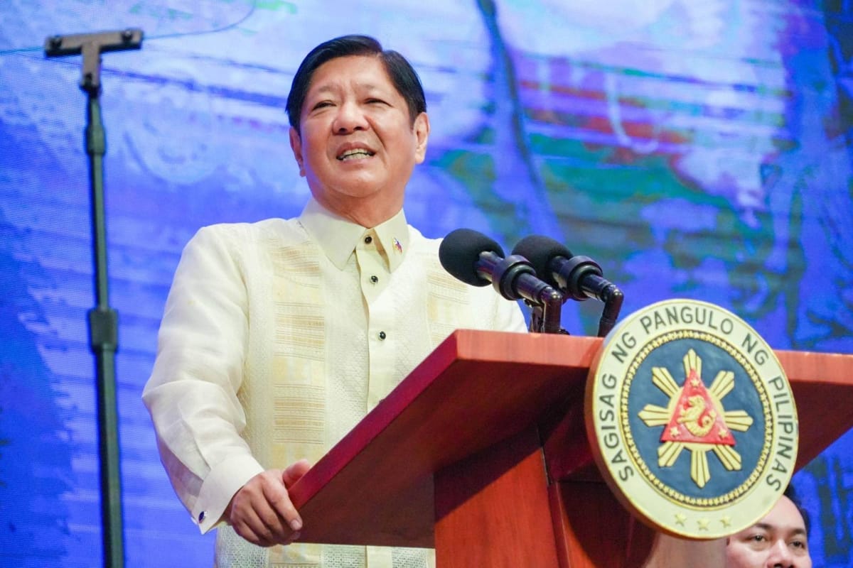 Ferdinand Marcos Jr. this year became the first President of the Philippines to deliver an address in the Australian parliament (@bongbongmarcos/X)
