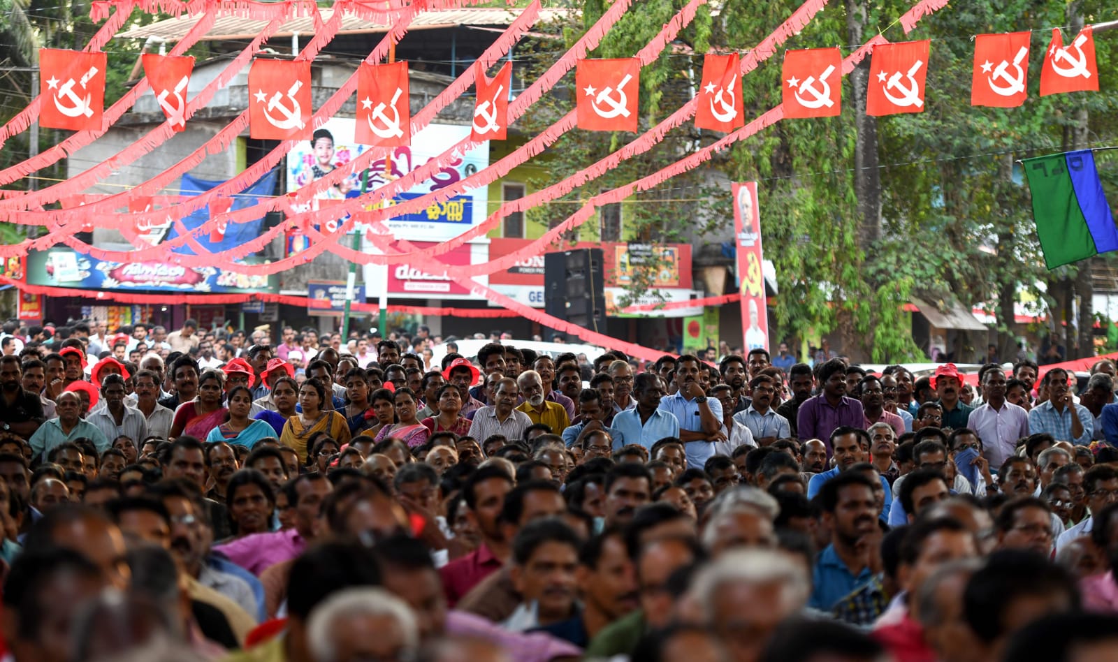 The CPI(M) opposes the presence of any foreign military bases in the Indian Ocean (Arun Sankar/AFP via Getty Images)