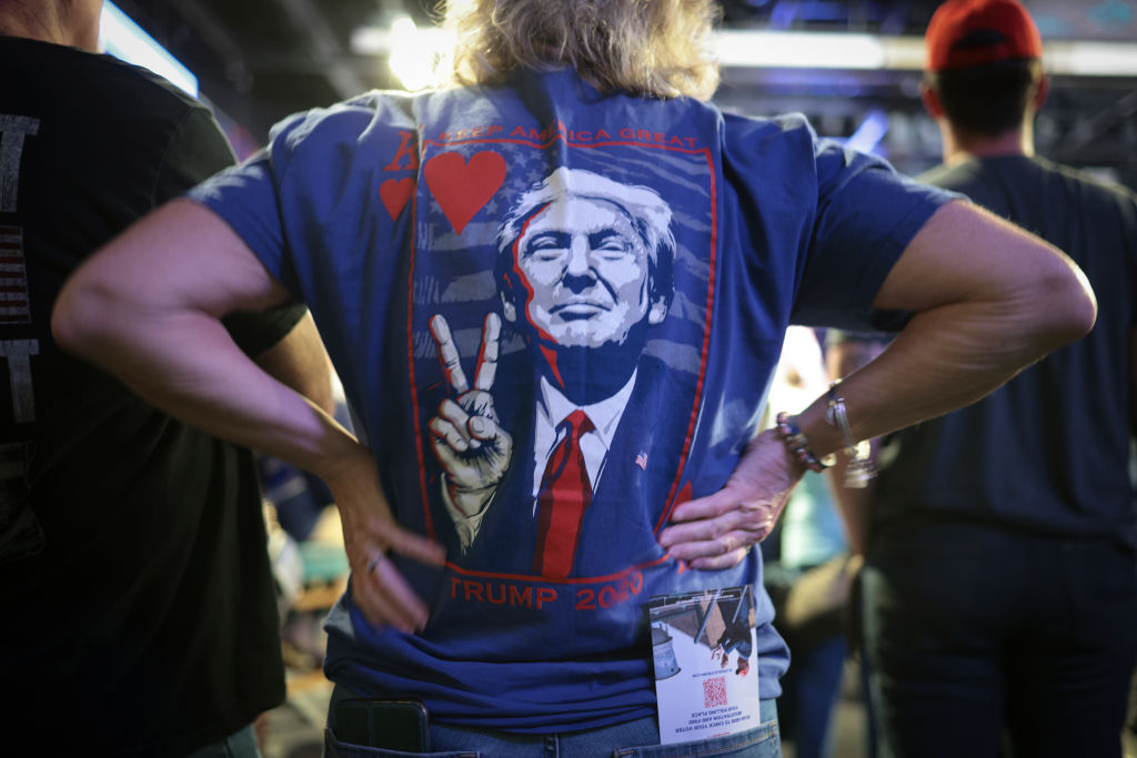 Donald Trump has a genius for making himself the story (Win McNamee/Getty Images)