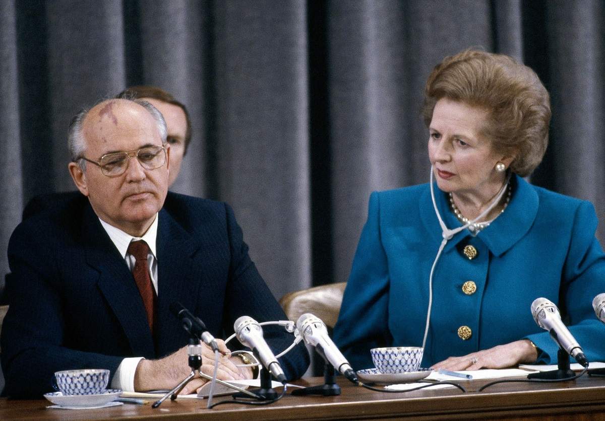 Gorbachev and Thatcher