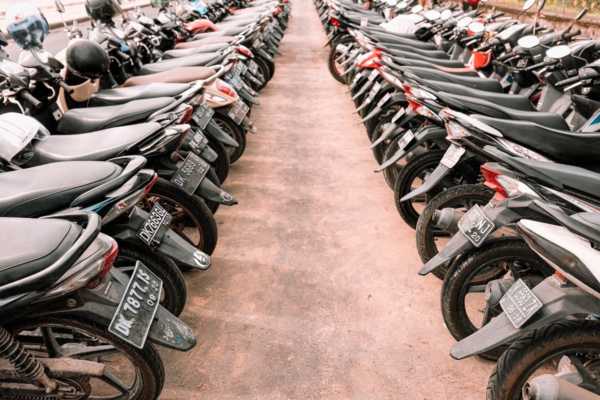 Indonesia scooters