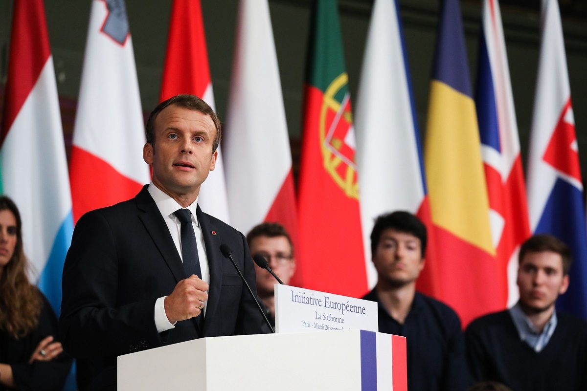 Macron Sorbonne speech 2017