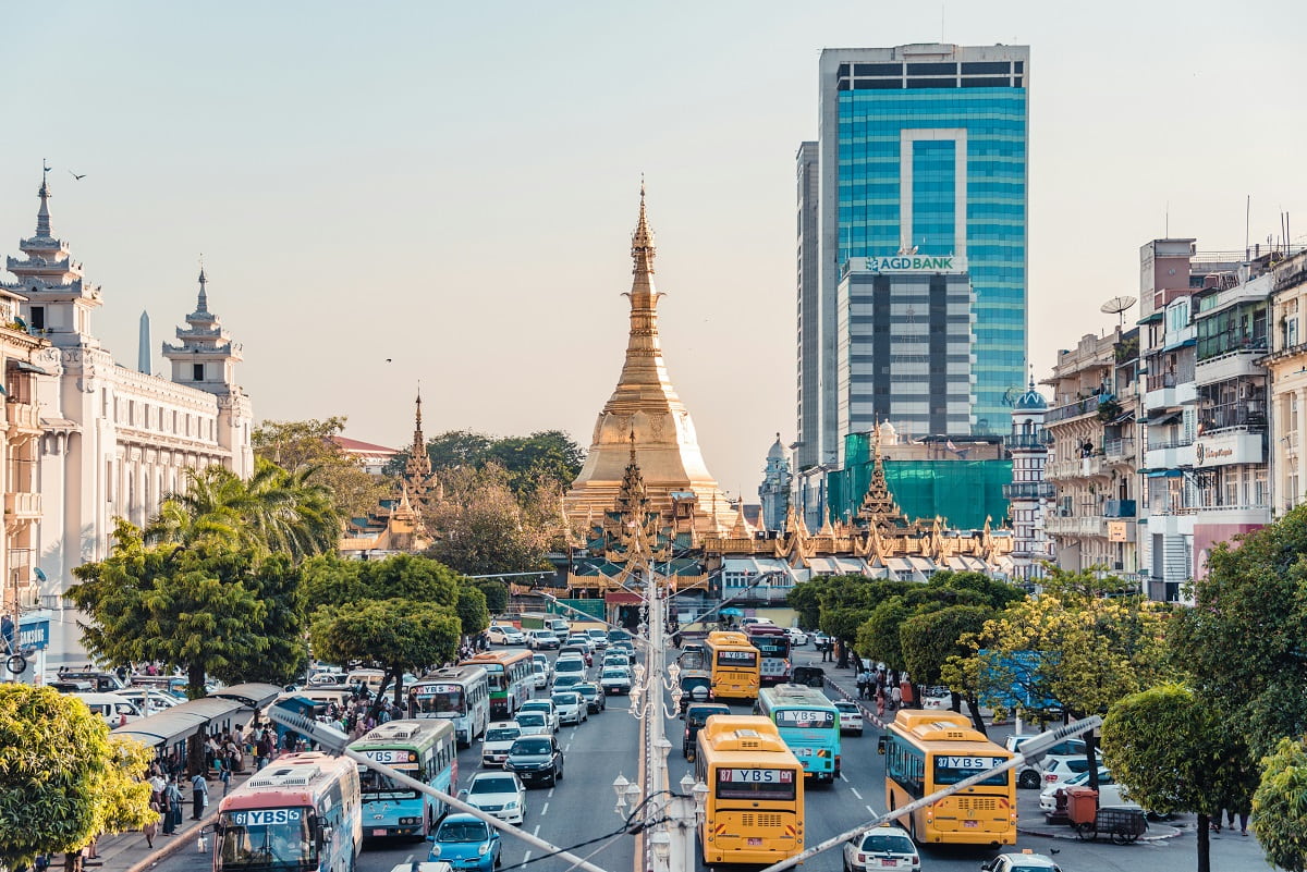 Yangon street