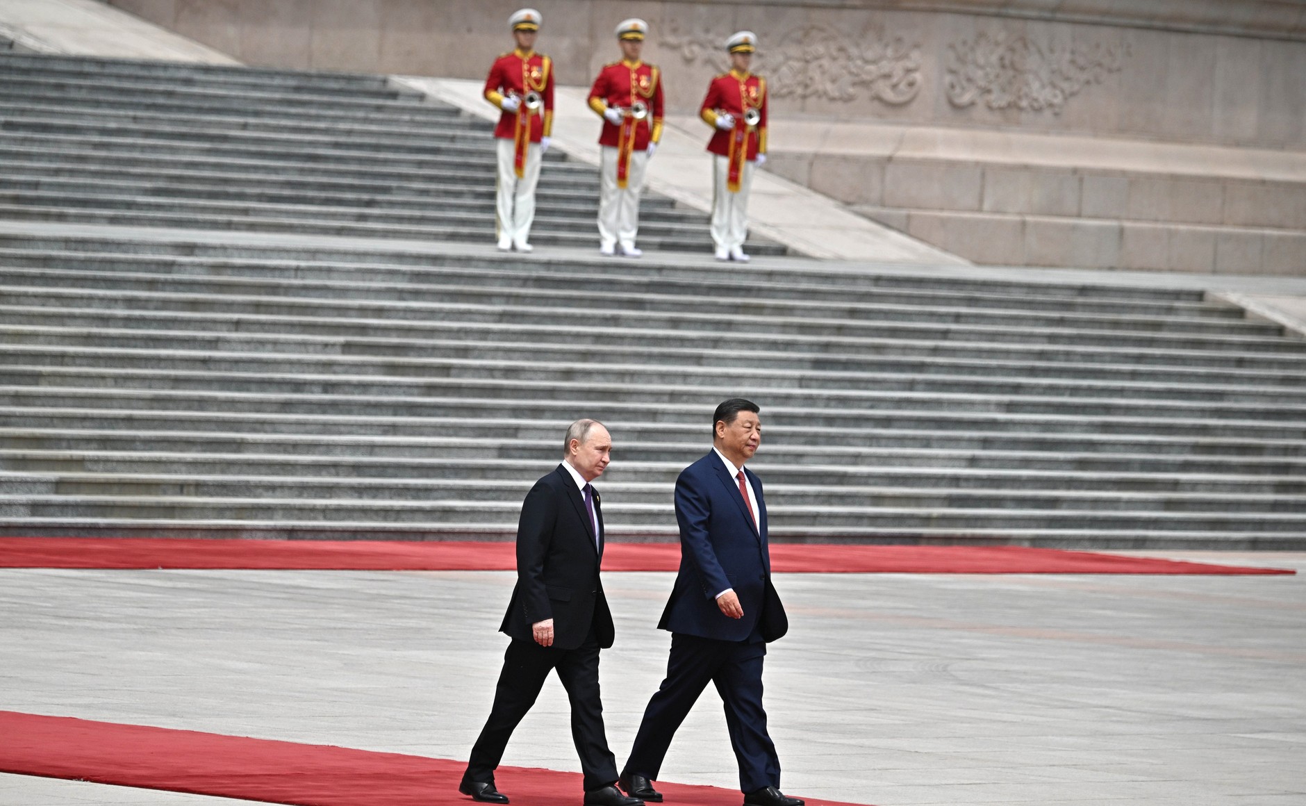 It is hard to overstate the threat that a Russian defeat in Ukraine poses to China’s geopolitical security interests (Sergei Bobylev, RIA Novosti via Kremlin)