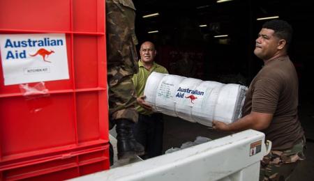 Does Chinese aid make Australians more generous?