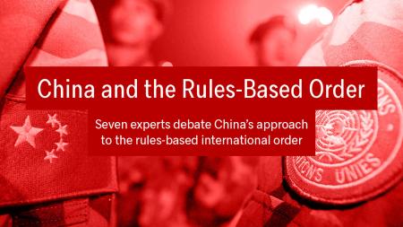 China and the Rules‑Based Order