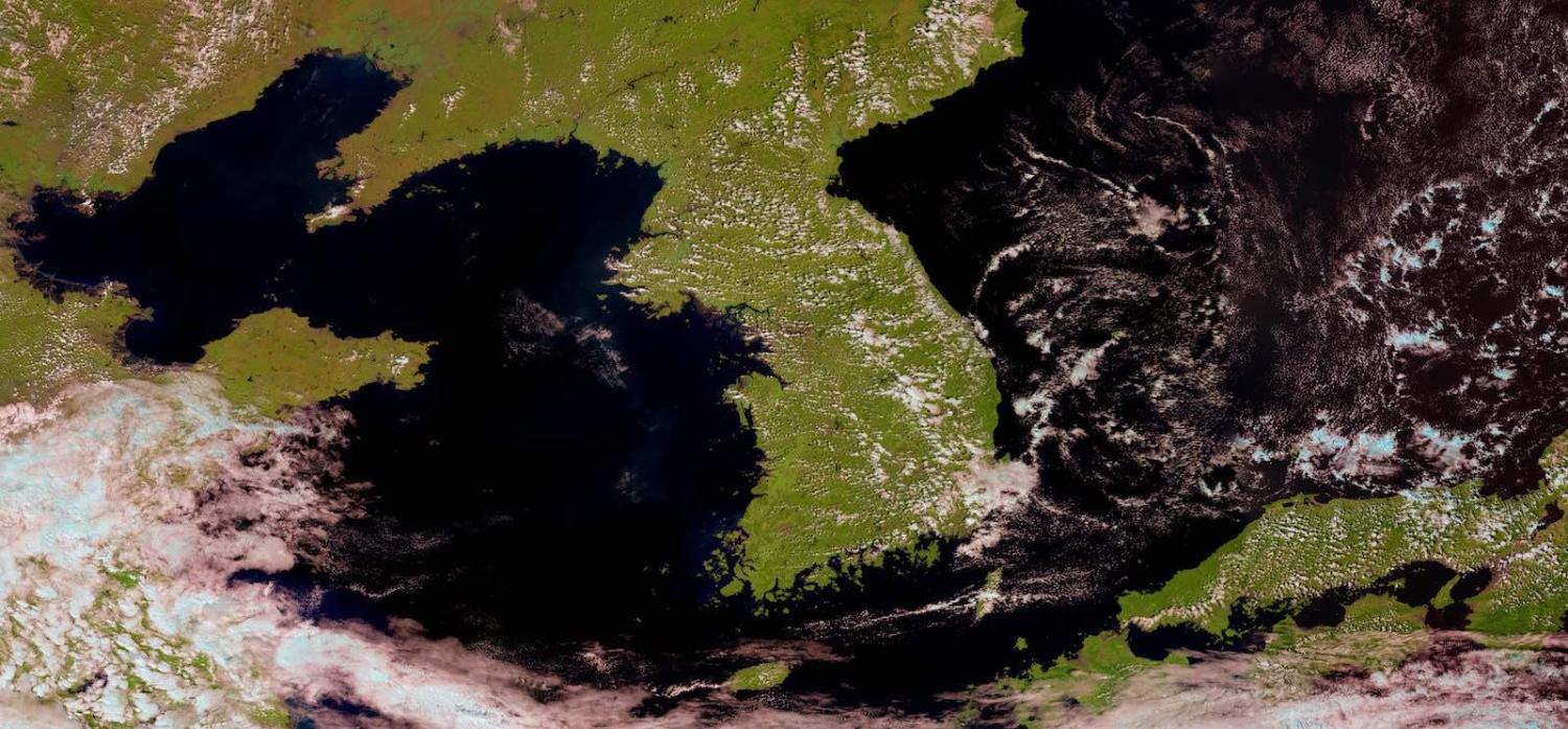 Suomi-NPP satellite image of East Asia (Photo via Stuart Rankin/Flickr)