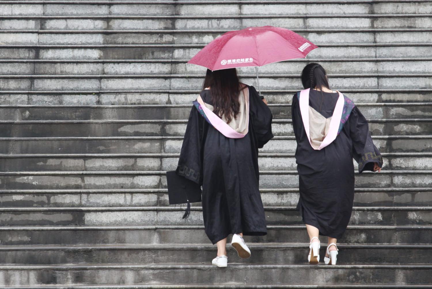 The combination of record graduates and record high unemployment rates has created a highly competitive job market at a time when the priorities of both employers and job seekers have shifted (Jie Zhao/Corbis via Getty Images)