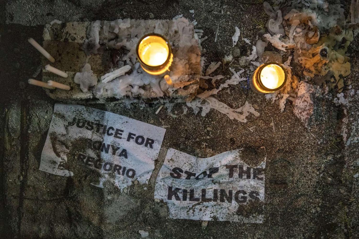 A recent report by the International Criminal Court said there was a reasonable basis to believe that crimes against humanity had been committed as part of President Rodrigo Duterte's bloody war on drugs in the Philippines (Ezra Acayan/Getty Images)