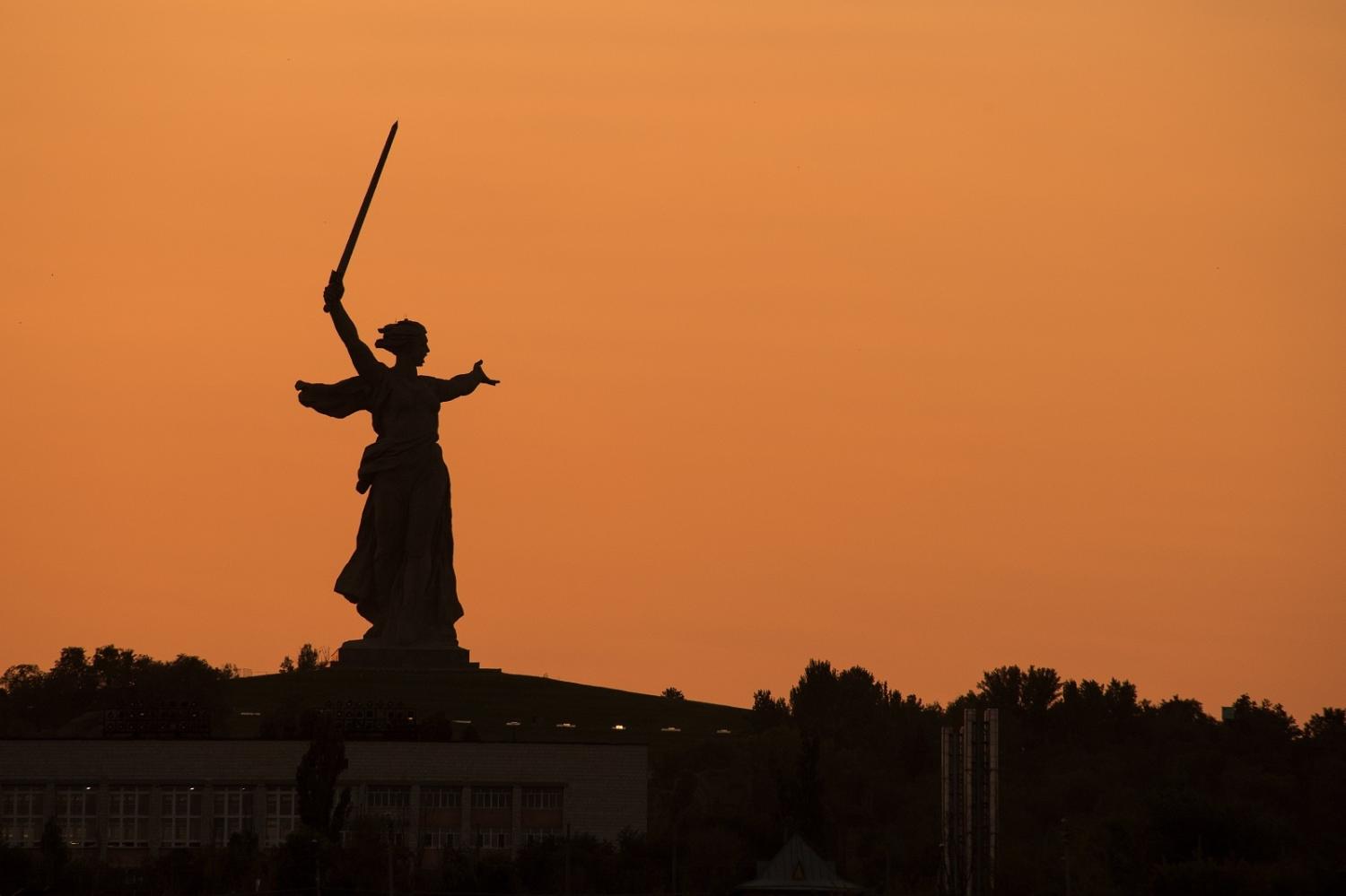 The Mother Russia statue in Volgograd, Russia (Marius Becker/Getty Images)