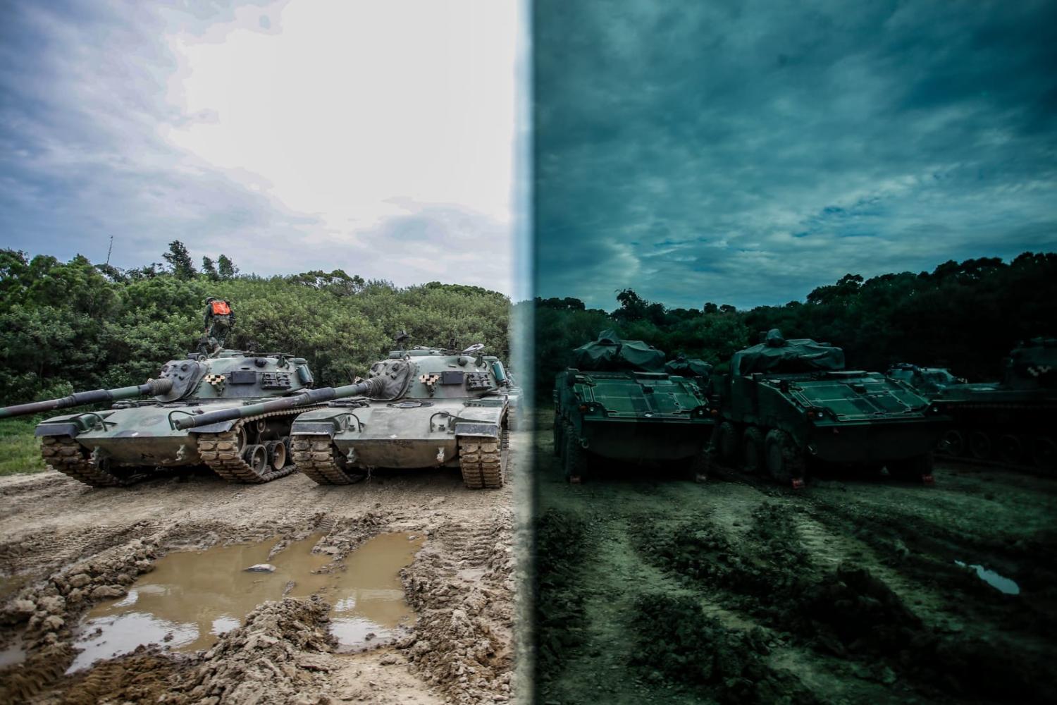 It would be no easy job to neutralise Taiwan’s defence forces and occupy the island (Ceng Shou Yi/NurPhoto via Getty Images)