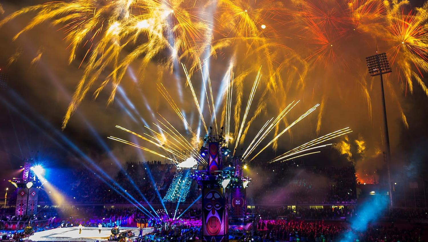 The opening ceremony for the 15th Pacific Games in Port Moresby, 2015 (Alistairs Dirua via The Commonwealth/Flickr)