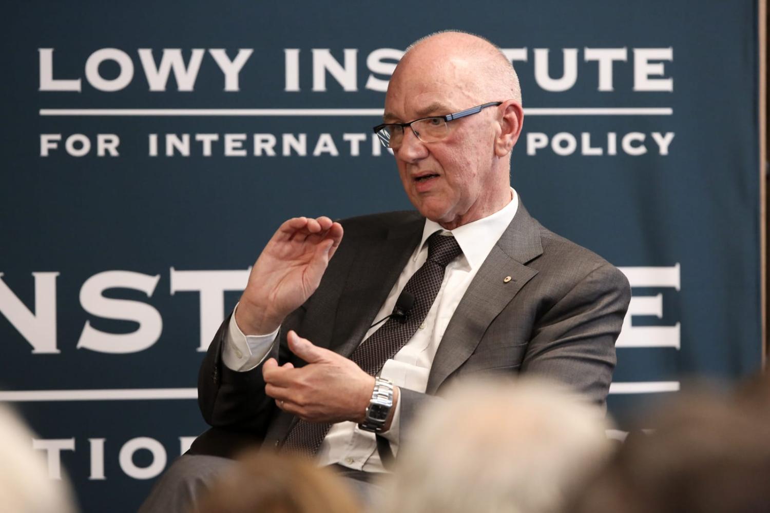 Allan Gyngell brought deep wisdom about Australian diplomacy (Peter Morris/Sydney Heads for Lowy Institute)