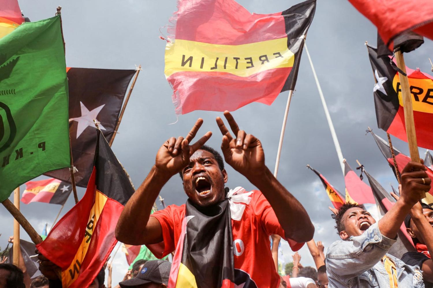 The FRETILIN party’s rock-solid base of support ensures its competitiveness at every election (Valentino Dariel Sousa/AFP via Getty Images)