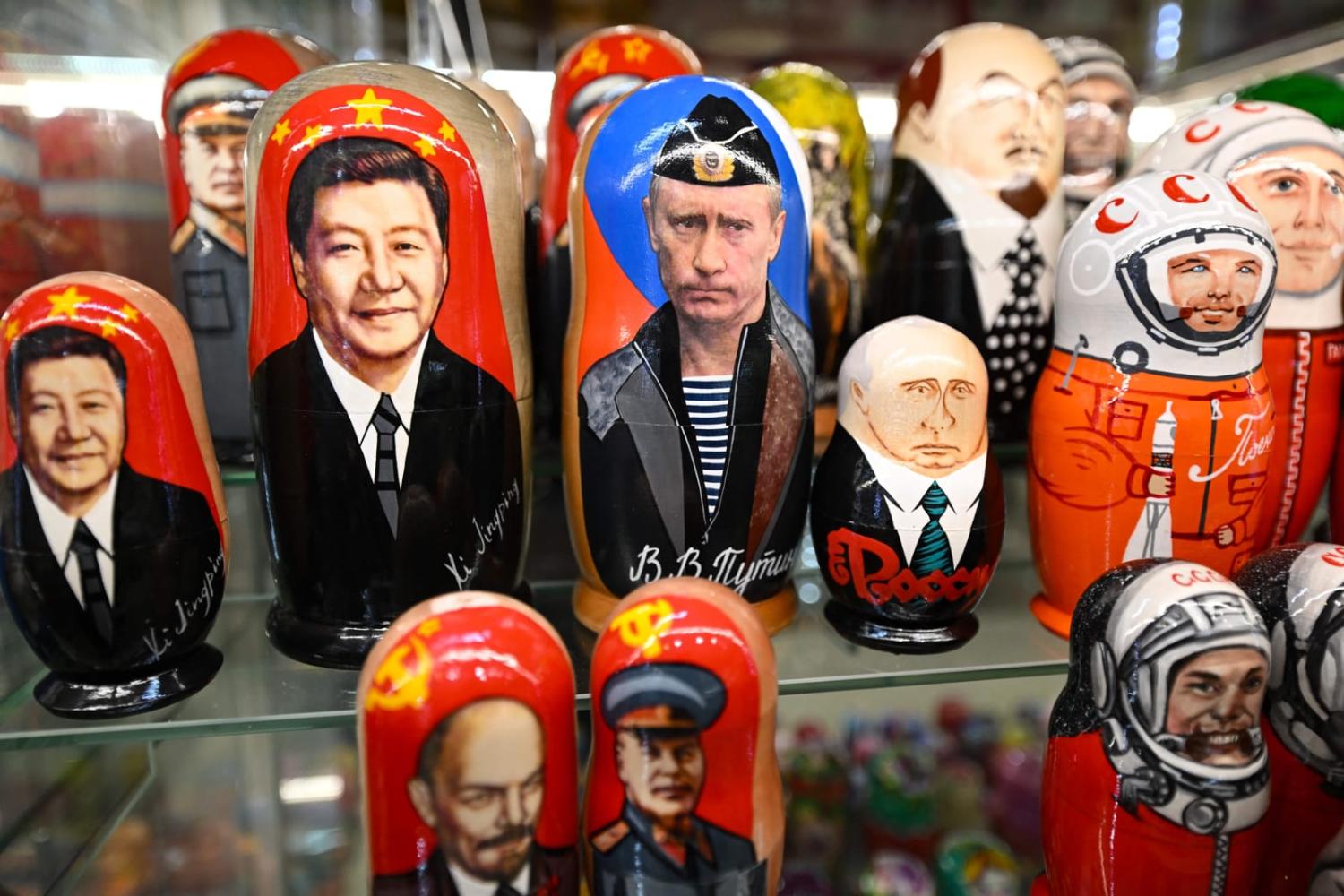 By casting itself as a peacemaker, in implicit opposition to the United States, China enjoys positive optics in much of the Global South (Natalia Kolesnikova/AFP via Getty Images)