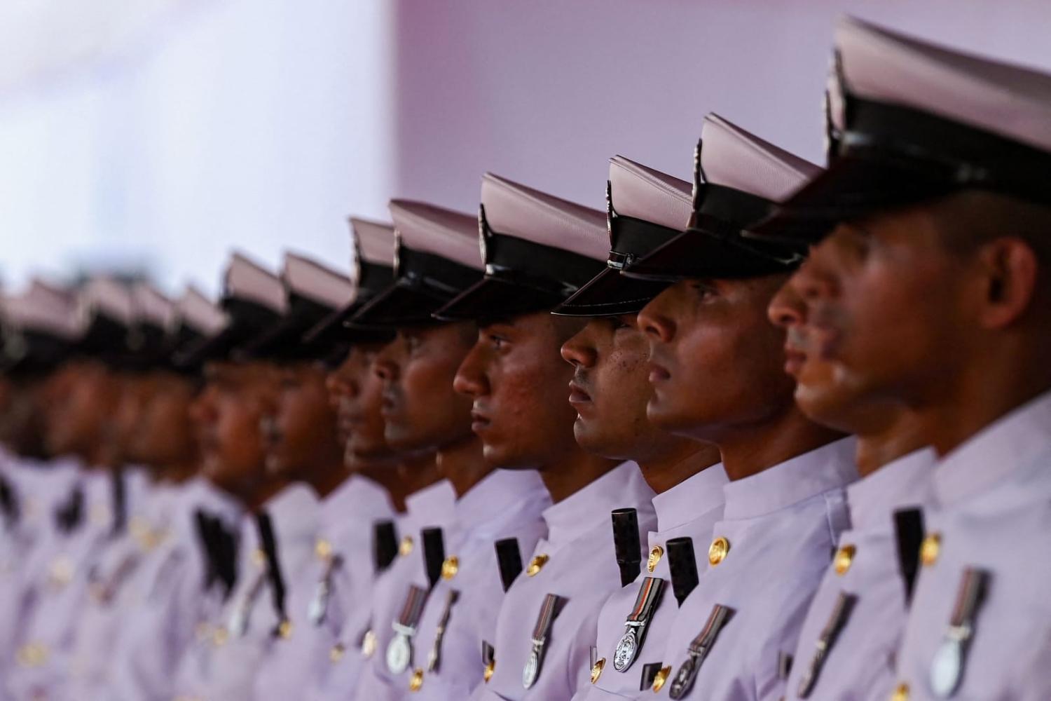 New Delhi is evidently seen as a reliable security partner to counter Beijing’s assertiveness (Indranil Mukherjee/AFP via Getty Images)