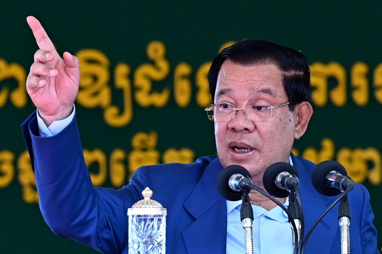 Hun Sen might step back, but he'll claim control (Tang Chhin Sothy/AFP via Getty Images)