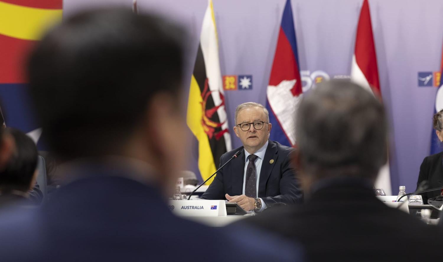 Prime Minister Anthony Albanese on the final day of the Melbourne summit (Andrew Taylor/ASEAN-Australia Special Summit)