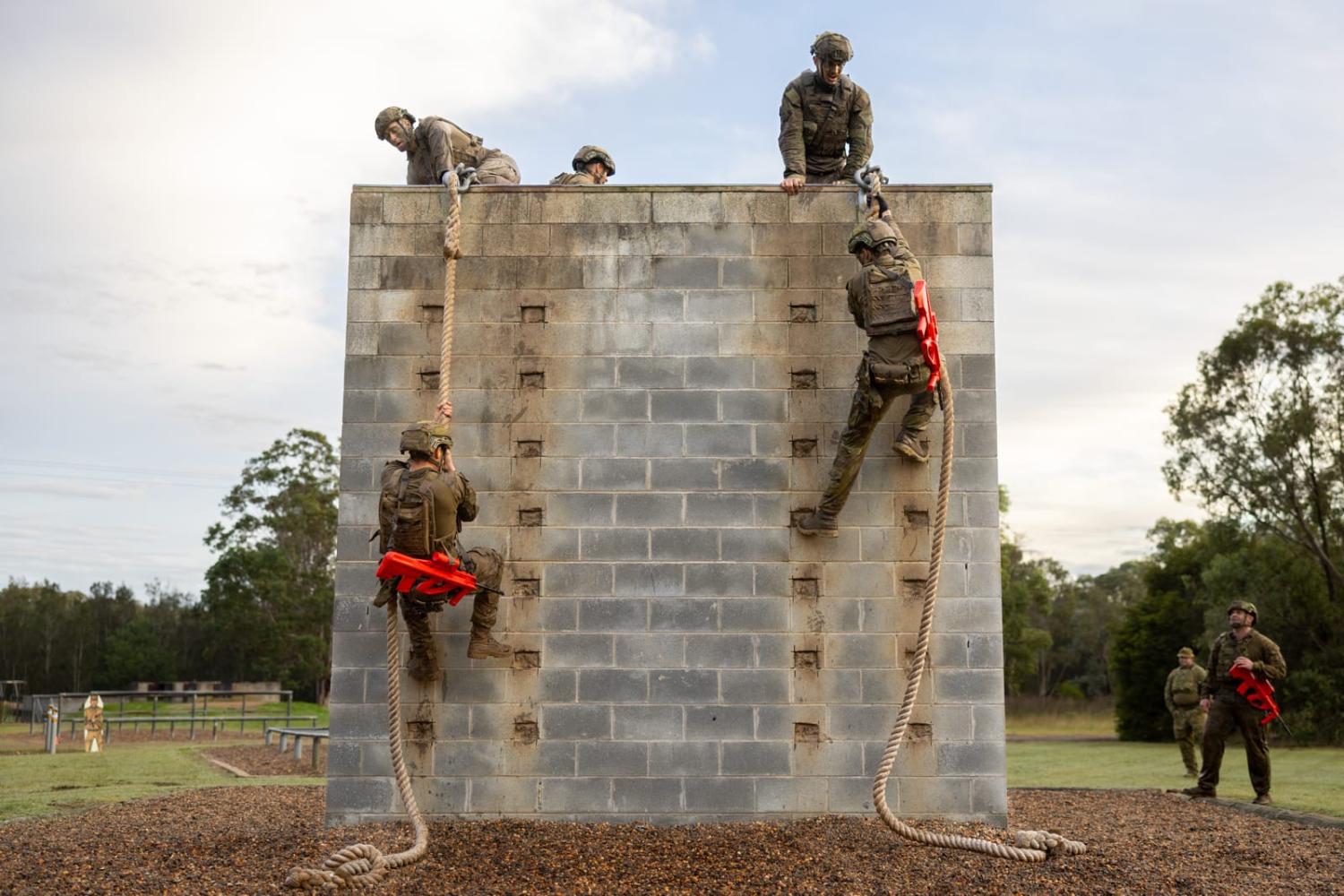 The emphasis on the Army is deliberate: it’s difficult for the Air Force and Navy to gainfully employ conscripts (Johnny Huang/Defence Department)