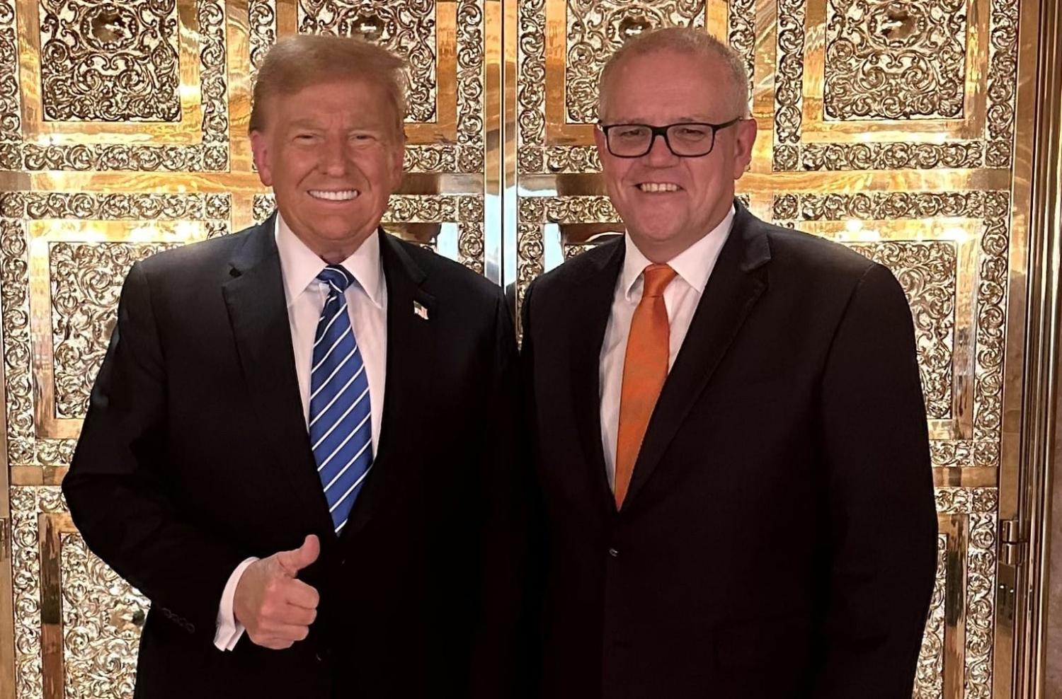 Remembering old times, or a sign of things to come? (@ScoMo30/X)