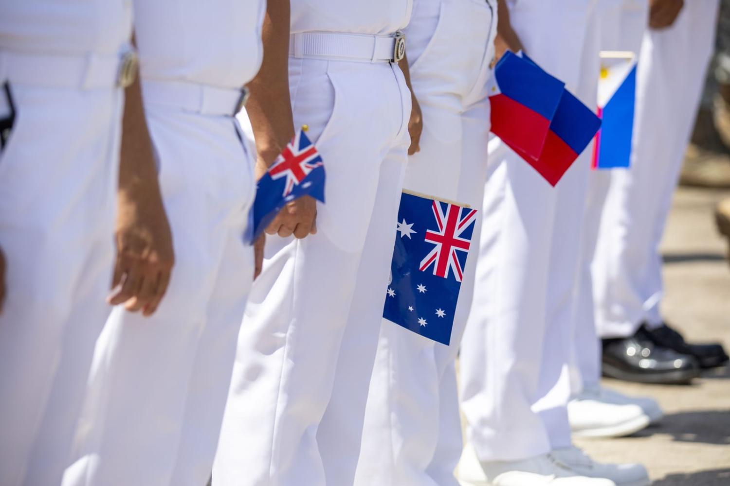 Despite the low ranking in the latest Lowy Institute Poll, the Philippines is an obvious security partner for Australia (Leo Baumgartner/Defence Department)