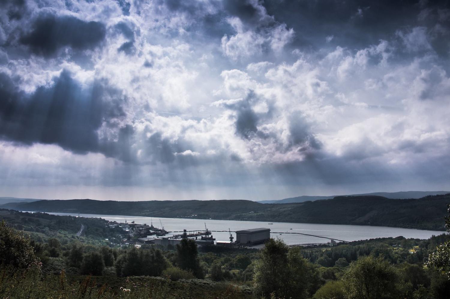 Faslane naval base in Scotland (Neil Williamson/Flickr)