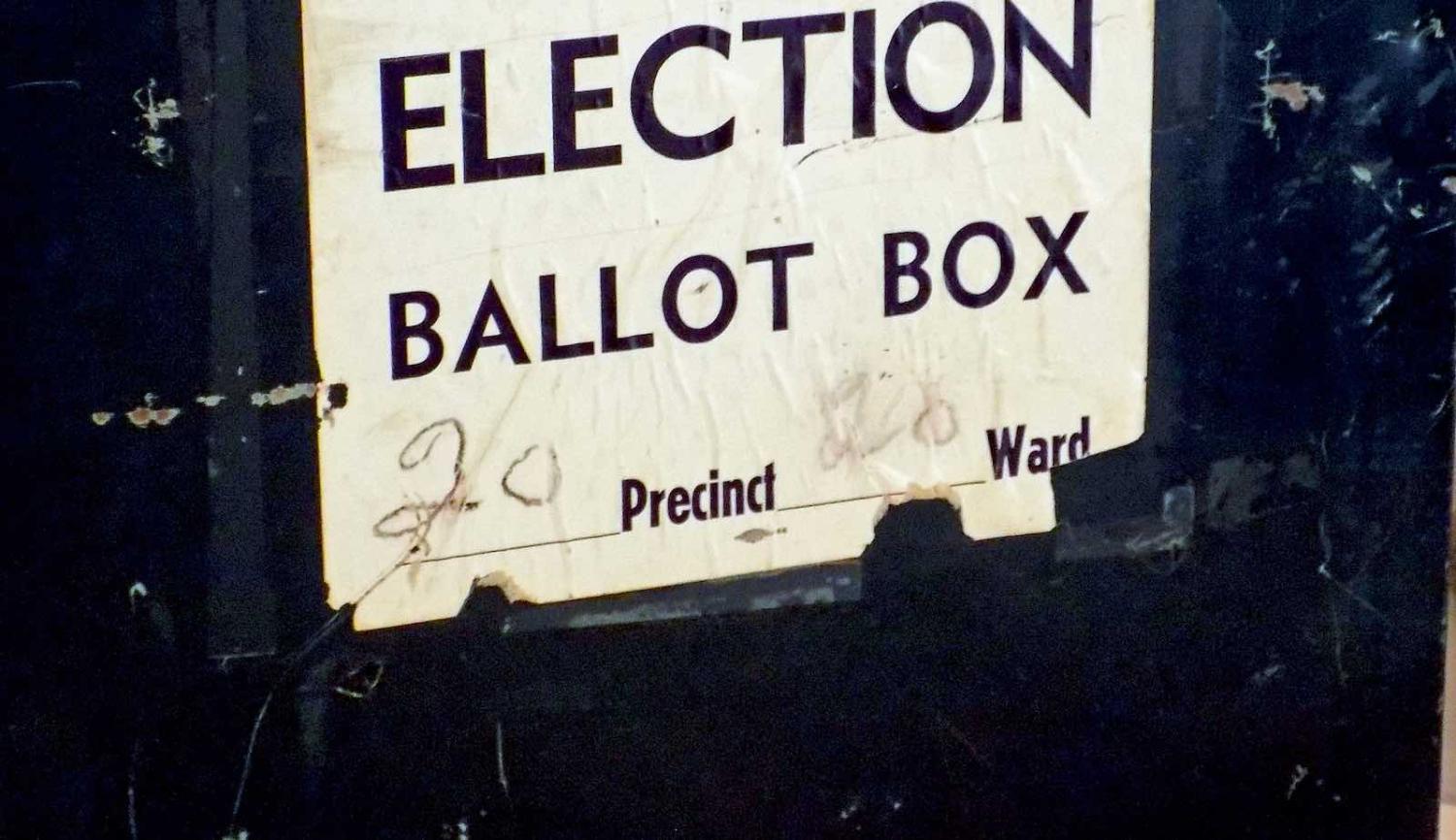 Ballot box, Smithsonian, Washington DC (Photo: Mr Grey/Flickr)