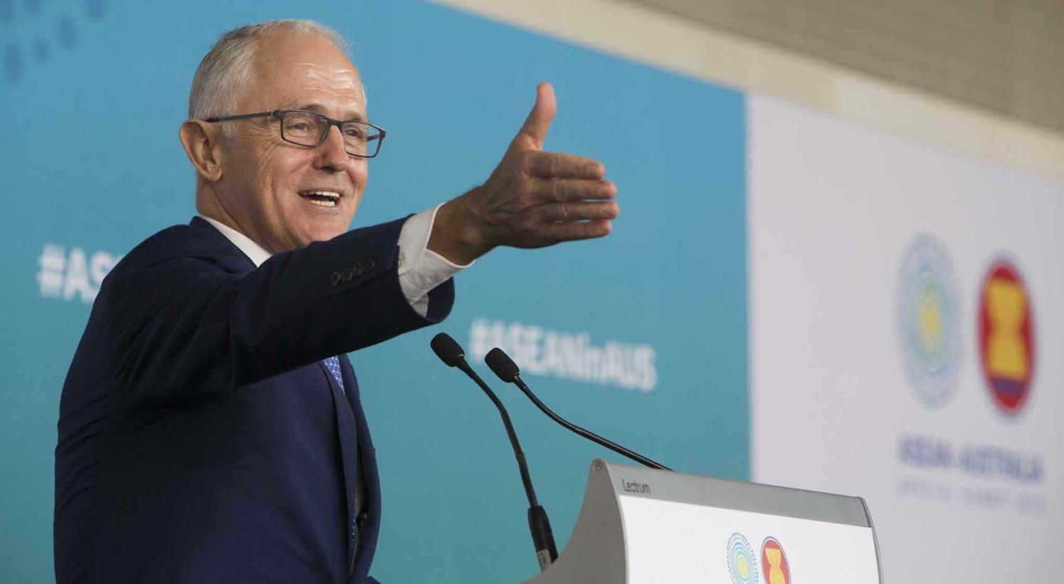 Prime Minister Malcolm Turnbull (Photo: ASEAN-Australia Special Summit 2018/Flickr)