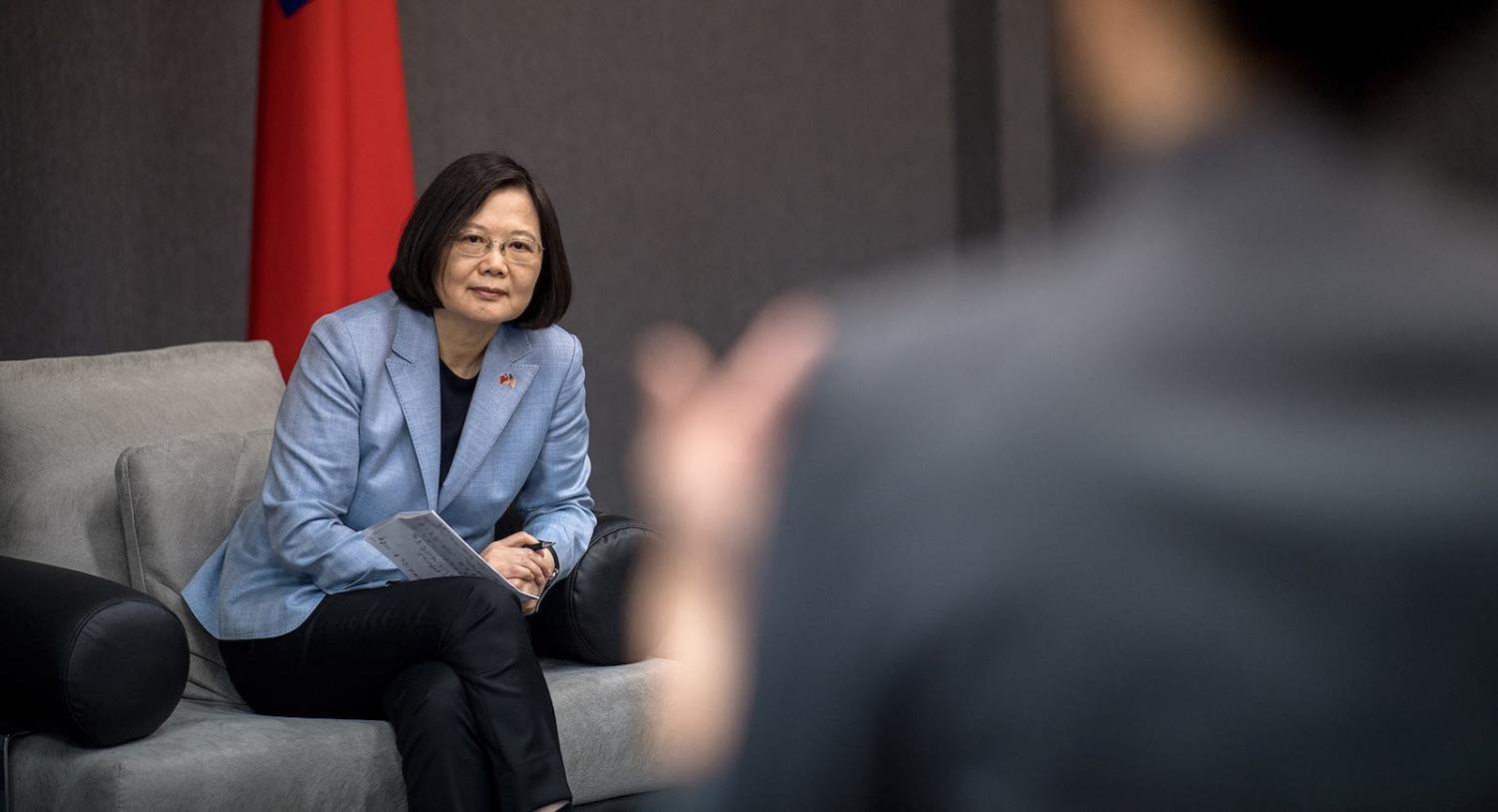 Taiwan President Tsai Ing-wen (Photo: Taiwan Presidential office/Flickr)