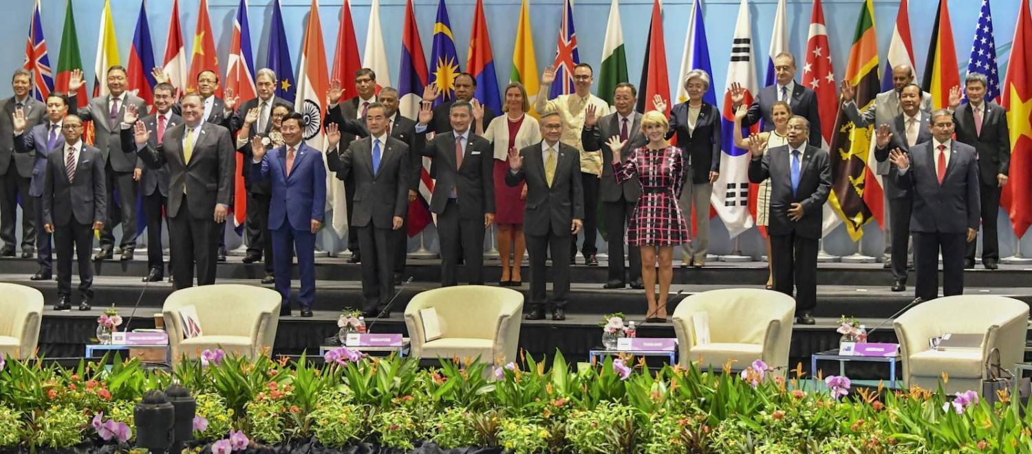 25th ASEAN Regional Forum Retreat in August 2018, Singapore (Photo: US Department of State/Flickr)