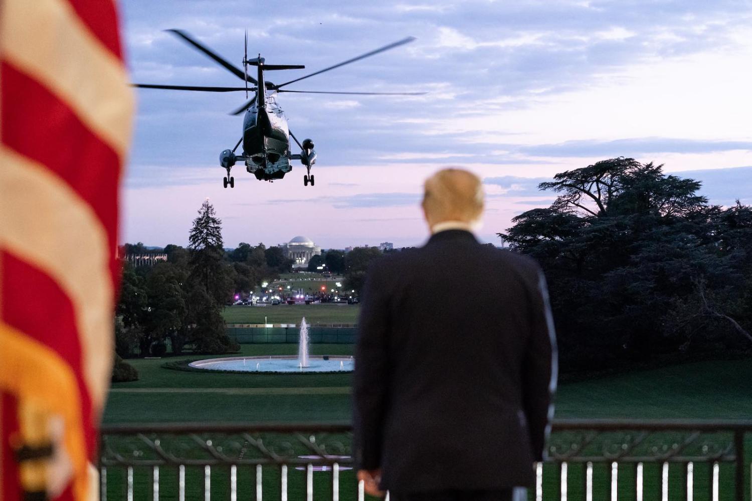 President Donald Trump at the White House, 5 October 2020 (The White House/Flickr)
