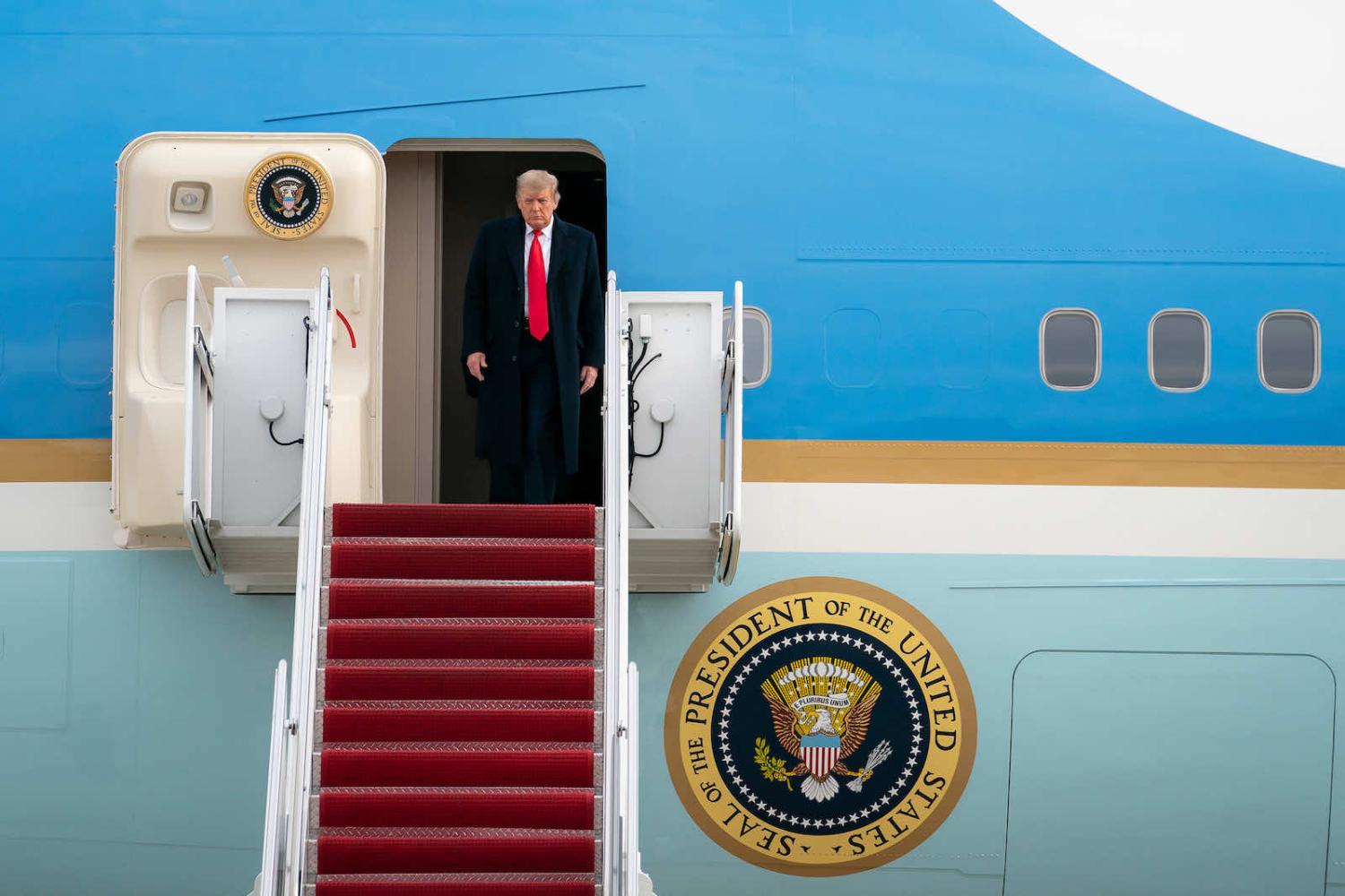 Even after Donald Trump left the White House he has continued as a gatekeeper for the Republican Party (Trump White House Archive/Flickr)