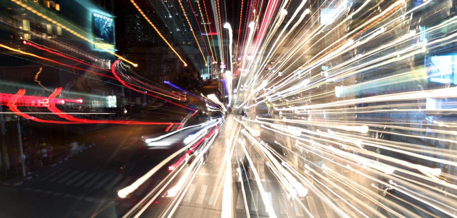 Bangkok traffic at night (Photo: kerolic/Flickr)