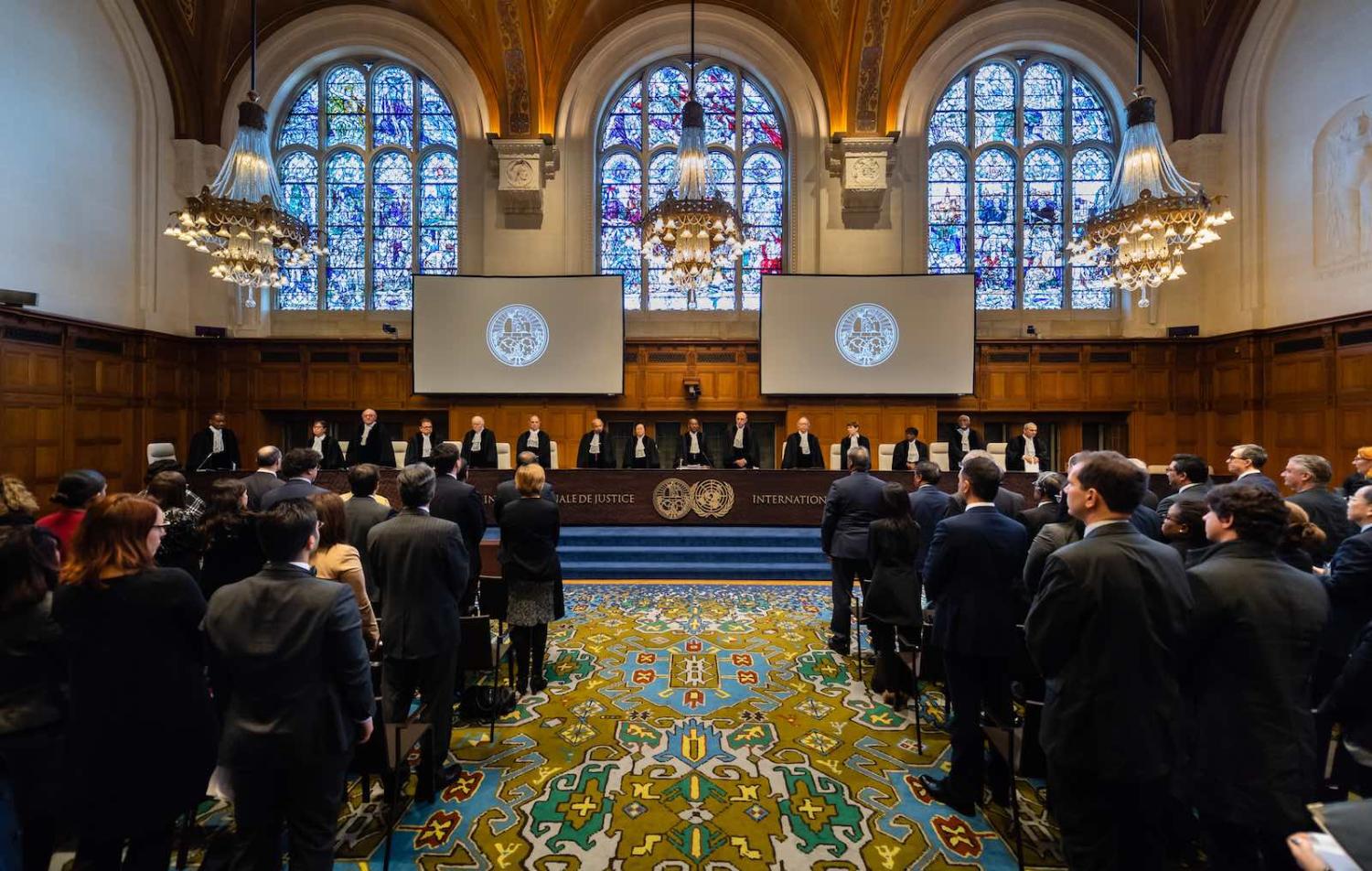 The International Court of Justice delivers its Advisory Opinion on the 1965 Separation of Chagos Archipelago from Mauritius, The Hague, 25 February 2019 (Wendy van Bree/UN Photo)