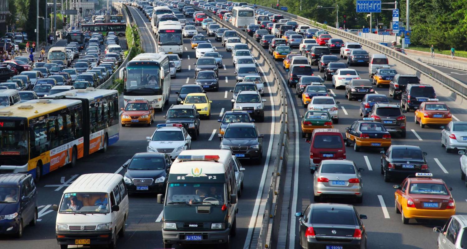 Traffic in Beijing, China (Photo: World Bank/Flickr)