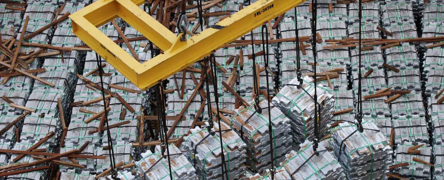 Aluminium ingots unloaded at Talleyrand Marine Terminal, Florida, US (Photo: Jaxport/Flickr)
