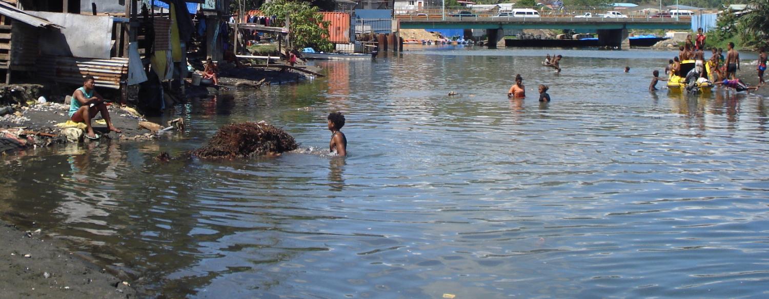 Lord Howe Settlement on the Mataniko River, Honiara (Photo: Catherine Wilson)