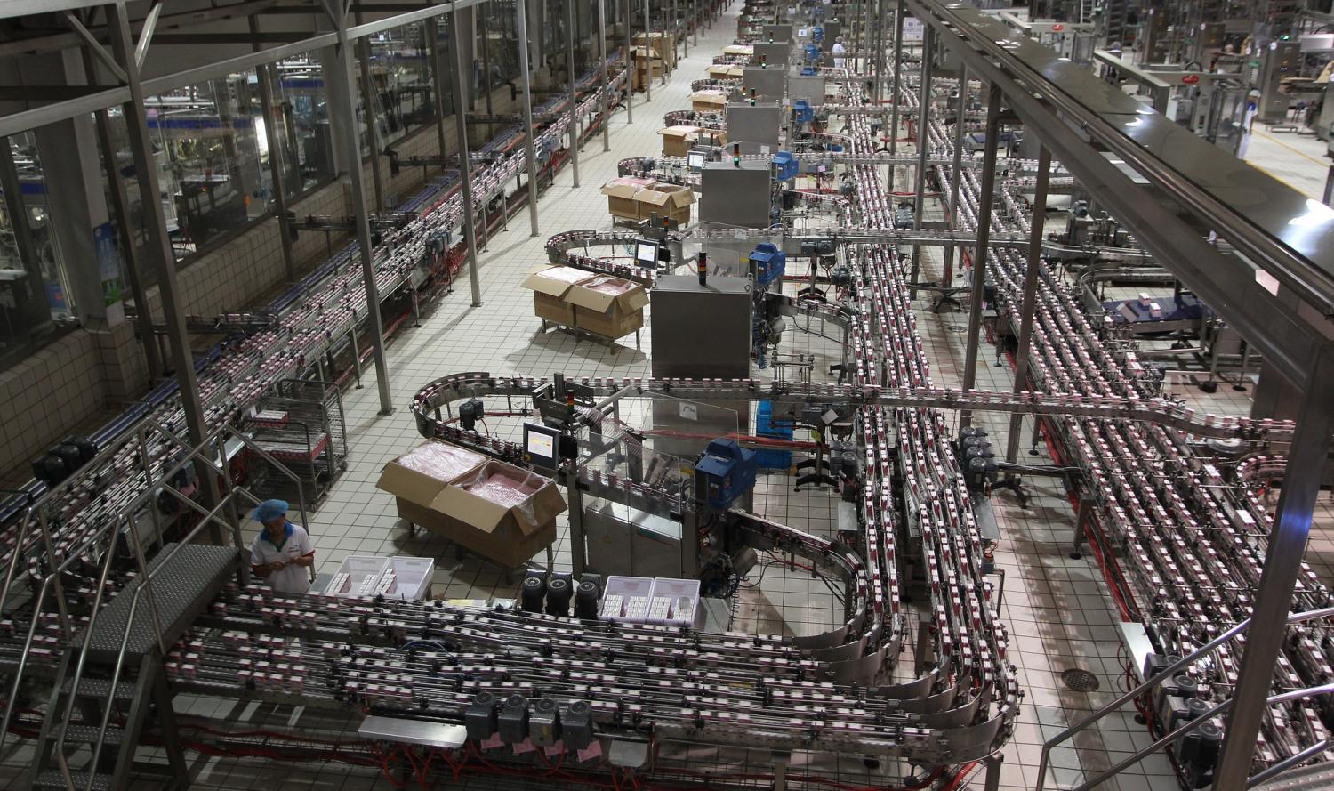 Yili Industrial Group dairy product plant, China (Photo: Flickr/ADB)