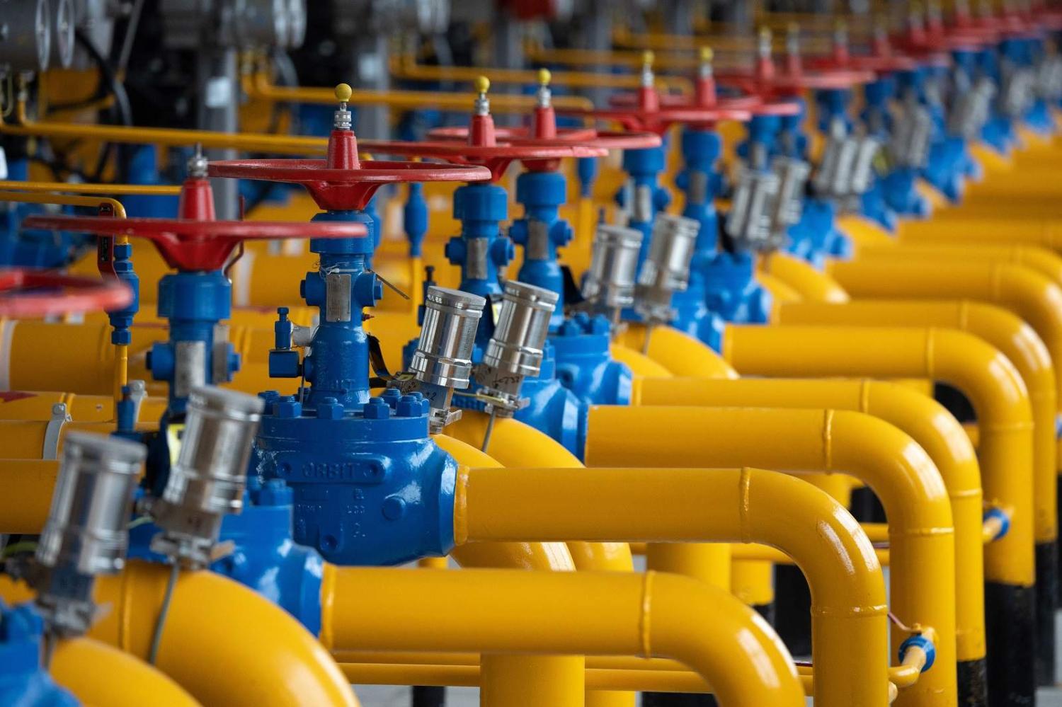The EU is working on ways to diversify away from Russian gas. Kasimovskoye underground gas storage facility operated by Gazprom PJSC, in Kasimov, Russia, 17 November 2021 (Andrey Rudakov/Bloomberg via Getty Images)