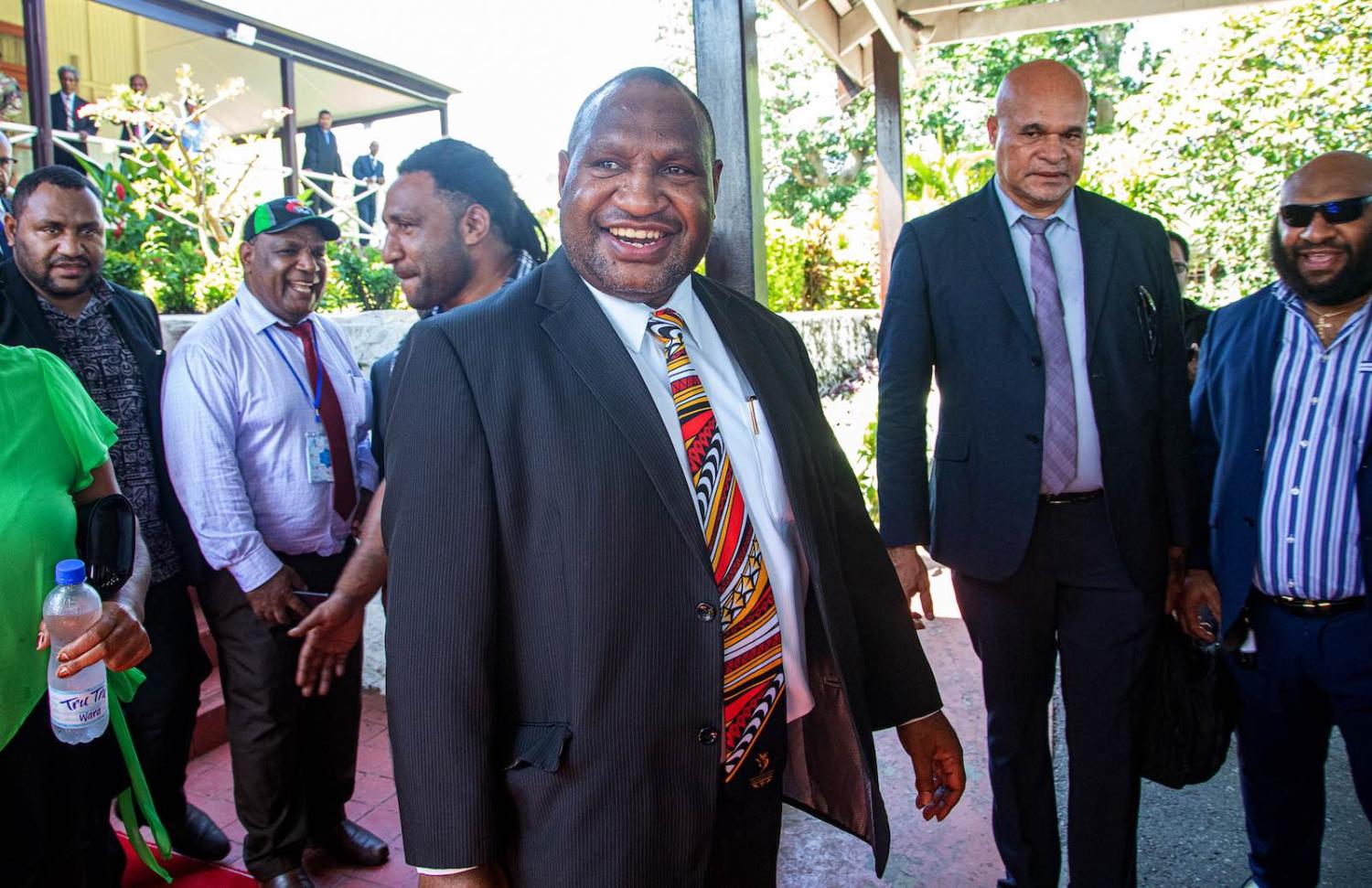 Swearing in: James Marape wins the top job in PNG (Photo: Vanessa Kerton via Getty)