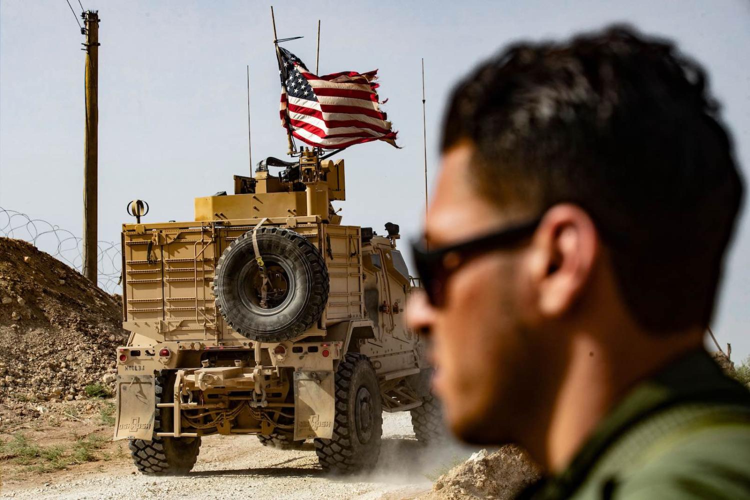 The bipartisan Syria Study Group warned reversals in US policy have undermined American credibility - but Donald Trump thought otherwise (Photo: Delil Souleiman/AFP/Getty Images)