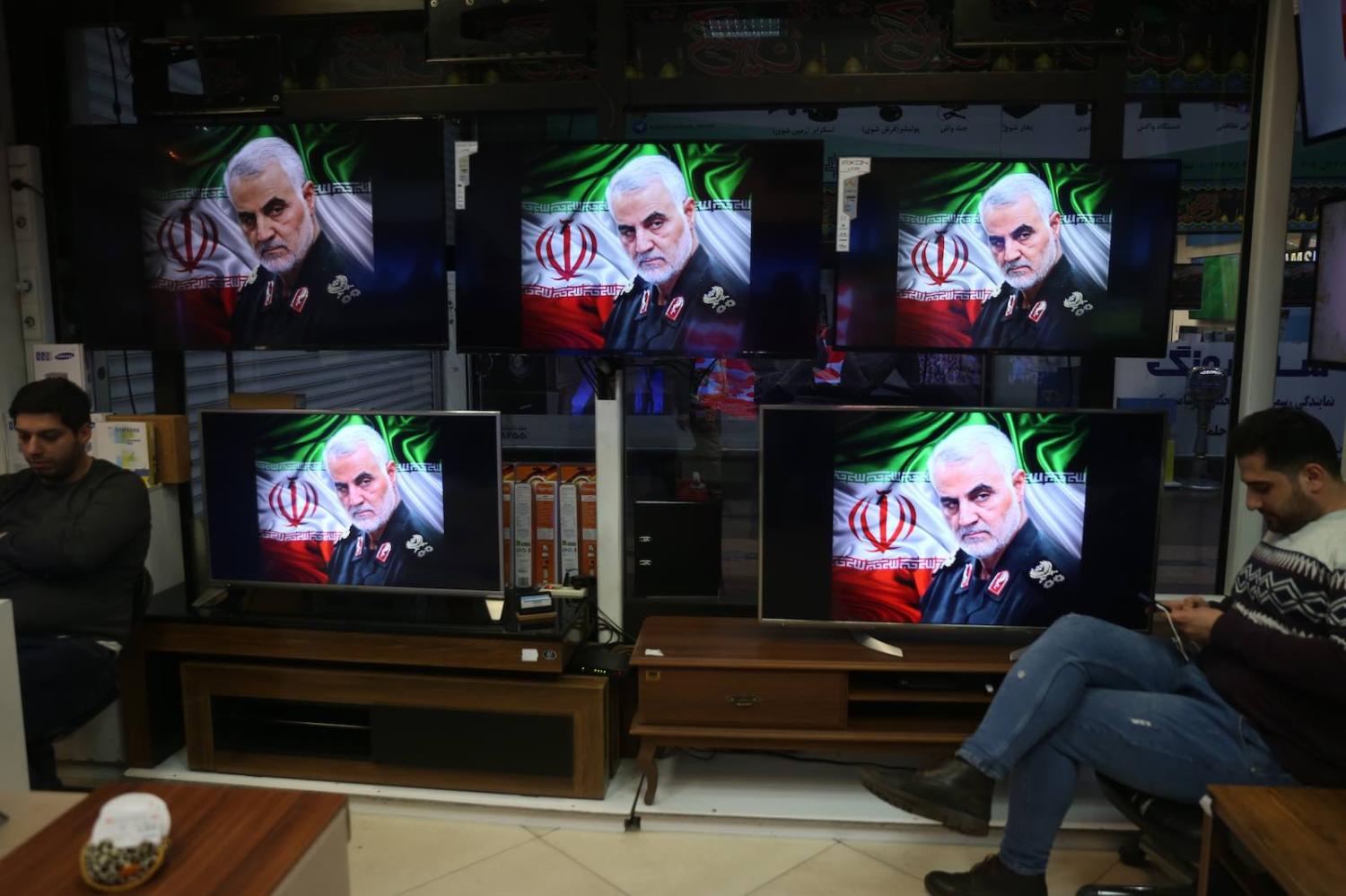 Iranian revolutionary guard General Qaseem Soleimani is lionised in Tehran (Photo: Majid Saeedi/Getty Images)