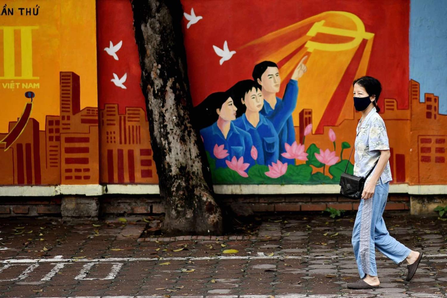 Hanoi, Vietnam, 8 April (Manan Vatsyayana/AFP/Getty Images)