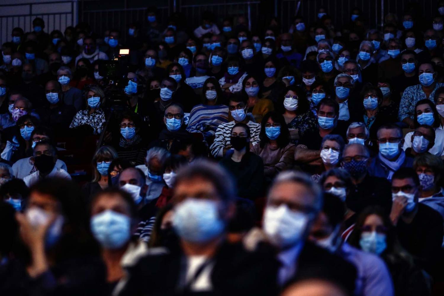 Crowds unimagined before 2020 (Sameer Al-Doumy/AFP via Getty Images)