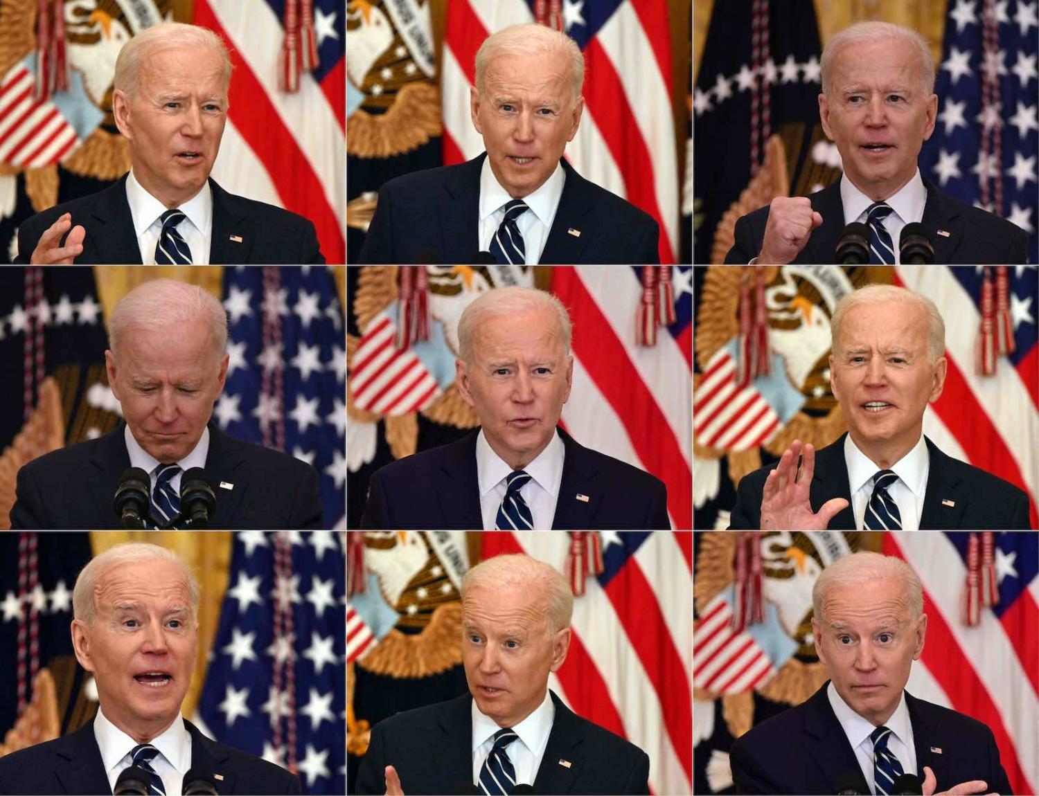 The choice to name B3W after Biden’s own domestic infrastructure initiative might complicate its future (Jim Watson/AFP via Getty Images)